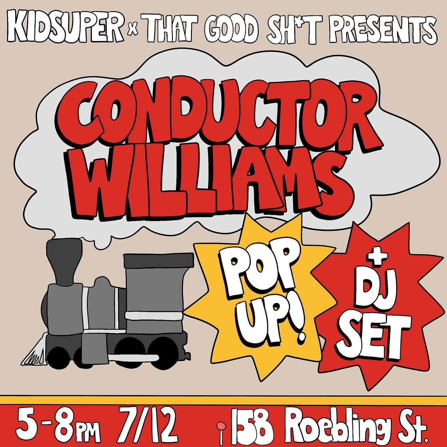 Conductor Williams Pop Up