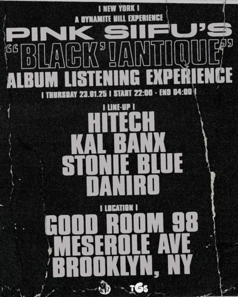 Pink Siifu "'BLACK'!ANTIQUE" Album Listening Experience