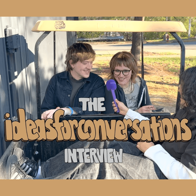 THE IDEAS FOR CONVERSATIONS INTERVIEW Cover